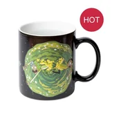 Filiżanki - GB Eye Limited Rick and morty Portal  filiżanka filiżanka z efektem Thermo wielokolorowa MGH0053 - miniaturka - grafika 1
