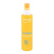 Balsamy i kremy do opalania - Biotherm Solaire Lacté spray nawilżający SPF15+ Sun Sea Wind Repair Technology 200ml - miniaturka - grafika 1