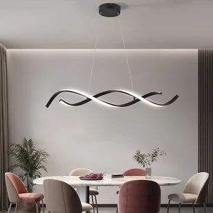 Jersey - lampa wisząca czarny mat z pilotem i ściemniaczem 336801-30 - Lampy sufitowe - miniaturka - grafika 1