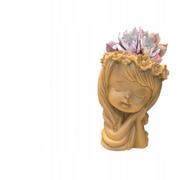 Donice - Doniczka głowa dziewczynki - miniaturka - grafika 1