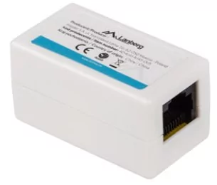 LANBERG Adapter złączka sieciowa RJ45 x2 kat.5e + EKSPRESOWA AD-RJ45-RJ45-OU5 - Wtyczki i adaptery - miniaturka - grafika 2