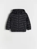 Kombinezony dla dzieci - Reserved - Ocieplana kurtka - czarny - miniaturka - grafika 1