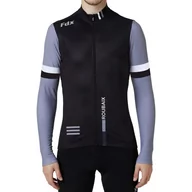 Bluzy na rower - Męska Bluza Rowerowa Fdx Men'S Limited Roubaix Thermal Jersey | Black/G - Rozmiar L - miniaturka - grafika 1