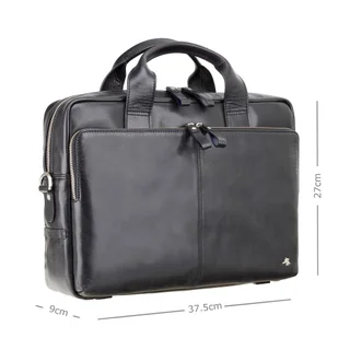 Torba na laptop 13'' ze skóry licowej Visconti ML-30 - Torby męskie - miniaturka - grafika 1