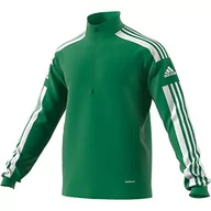 Koszulki i topy damskie - Adidas Męski sweter SQ21 TR Top Tep, Team Green/White, XL GP6473 - miniaturka - grafika 1