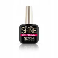 Lakiery hybrydowe - Flash Shine Top Coat - Nails Company 6ml - miniaturka - grafika 1