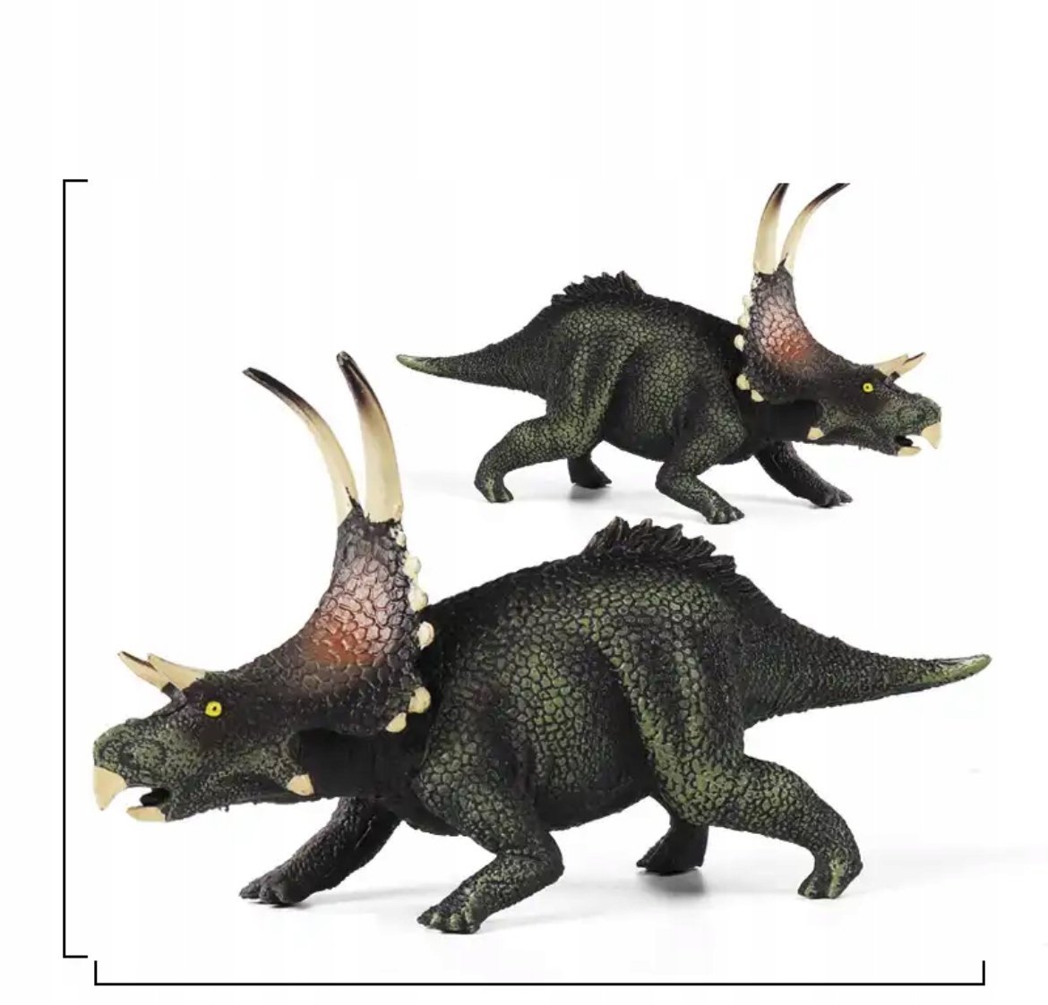 Figurka Dinozaur Triceratops 14,5 x 8,5 x 5 cm