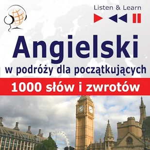 Angielski przed wyjazdem dla początkujących „1000 słów i zwrotów w podróży” Dorota Guzik - Audiobooki do nauki języków - miniaturka - grafika 1