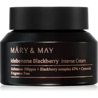 Kremy do twarzy - Mary&May, Idebenone + Blackberry complex intensive total care cream, 70g - miniaturka - grafika 1