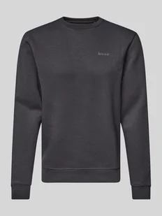 Bluza z prążkowanymi wykończeniami model ‘Downton’ - Koszulki męskie - miniaturka - grafika 1