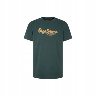 PEPE JEANS KOSZULKA MĘSKA T-SHIRT WIDO ZIELONA M - Koszulki męskie - miniaturka - grafika 1