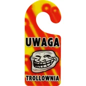 Numery na dom - Oznaczenie "Trollownia" 8 x 19 zawieszka - miniaturka - grafika 1