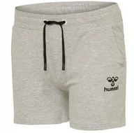 Spodenki damskie - HUMMEL SPODENKI DRESOWE DAMSKIE SZARE CASUAL L PUA - miniaturka - grafika 1