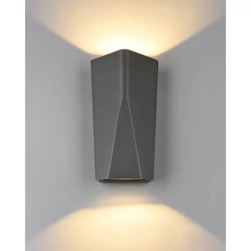Trio Leuchten Kinkiet zewnętrzny LED Tay z odlewu aluminium