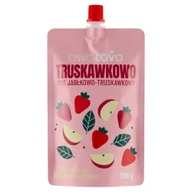 Zdrowa żywność - Owolovo Mus Jabłkowo Truskawkowy 200g - Owolovo - miniaturka - grafika 1
