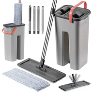 Miotły, szufle, mopy - KADAX Mop płaski do różnych powierzchni - miniaturka - grafika 1
