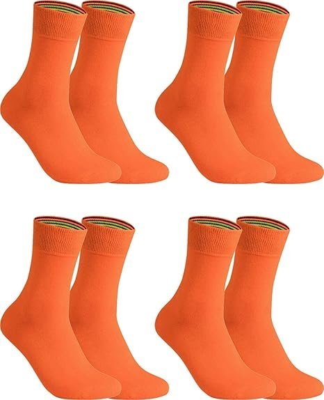 Skarpetki długie męskie gigando 43-46 bawełna kolorowe w paski 4 sztuki