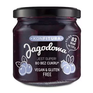 Konfitura Jagodowa Devaldano 190G - Konfitury, marmolady, powidła - miniaturka - grafika 1