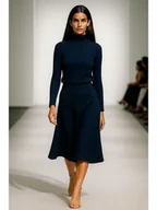 Koszule damskie - Bluzka granatowy YY500107 - miniaturka - grafika 1