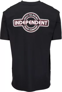 Koszulki męskie - t-shirt męski INDEPENDENT BTG BAUHAUS TEE Black - grafika 1