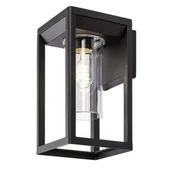 Lampy ogrodowe - RABALUX 77085 Zernest Zewnętrzna lampa ścienna IP54 czarny E27 1x MAX 15 - miniaturka - grafika 1