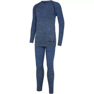 Viking Europe Europe Fjon Bamboo Underwear Set Kids, niebieski 140 2021 Zestawy bielizny termicznej i narciarskiej 500/22/6565/15/140-152 - Pozostała odzież narciarska - miniaturka - grafika 1