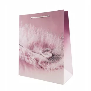 Torebka Prezentowa Piórko 26X32Cm Różne Kolory - Opakowania i torebki na prezenty - miniaturka - grafika 1