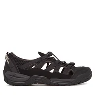 Buty dla chłopców - Sandały Jack Wolfskin Levente Sandal A64080 M Czarny - miniaturka - grafika 1