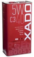 Oleje silnikowe - XADO ATOMIC OIL C3 RED BOOST 5W40 5L - miniaturka - grafika 1