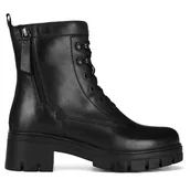 Botki damskie - Botki Lasocki WI16-SAVANAH-05 Czarny - miniaturka - grafika 1