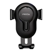 Ładowarki do telefonów - Proda Proda ELEGANT series car holder PD-CH015 black - miniaturka - grafika 1