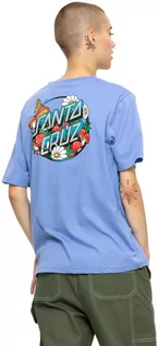Koszulki i topy damskie - t-shirt damski SANTA CRUZ MUSHROOM MONARCH DOT TEE Digital Violet - grafika 1