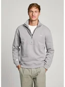 Bluzy męskie - Pepe Jeans Bluza "Solomon" w kolorze szarym - miniaturka - grafika 1