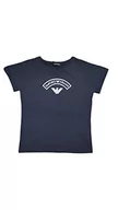 Koszulki i topy damskie - Emporio Armani Underwear Logomania T-shirt damski, granatowy, M, morski, M - miniaturka - grafika 1