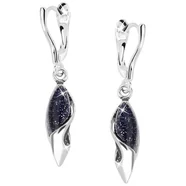 Kolczyki Srebrne - KOLCZYKI NOC KAIRU