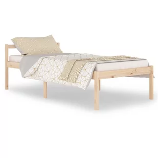 Lumarko Rama łóżka, lite drewno sosnowe, 100 x 200 cm - Łóżka Lumarko Rama łóżka, lite drewno sosnowe, 100 x 200 cm - Łóżka - miniaturka - grafika 3