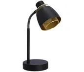 Lampy stojące - Lampa stołowa ALEKSANDRIA 1xE14/40W/230V czarna/złota - miniaturka - grafika 1
