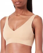 Biustonosze - Sloggi biustonosz braletka beżowy rozmiar S - miniaturka - grafika 1