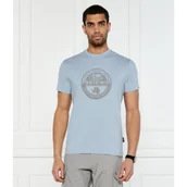 Koszulki męskie - Napapijri T-shirt S-BOLLO | Regular Fit - miniaturka - grafika 1