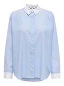 Koszule damskie - ONLY Koszula w kolorze błękitnym - miniaturka - grafika 1