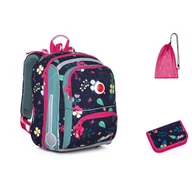 Plecaki szkolne i tornistry - Topgal Komplet szkolny BEBE 21001 SET MEDIUM - miniaturka - grafika 1