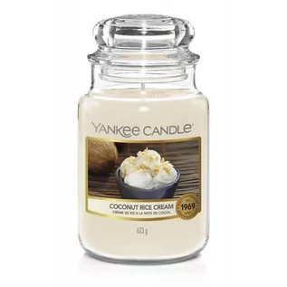 Świece - Yankee Candle Świeca Duża Coconut Rice Cream 110-150h 623g - grafika 1