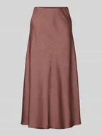Spódnice - Spódnica midi z satyny z elastycznym pasem model ‘Bovary’ - miniaturka - grafika 1