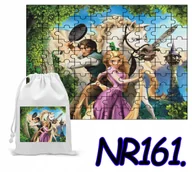 Puzzle - PUZZLE 110 EL.UKŁADANKA PREZENT KSIĘŻNICZKI BAJKI + WORECZEK Z NADRUKIEM - miniaturka - grafika 1