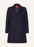 Płaszcze damskie - Hugo Płaszcz Wełniany migor2541 blau - miniaturka - grafika 1