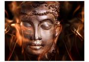 Fototapety - Fototapeta - Buddha. Fire of meditation. - 300X231 - miniaturka - grafika 1
