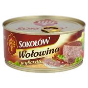 Pasztet i przetwory mięsne - Sokołów Wołowina wyborna 300 g - miniaturka - grafika 1