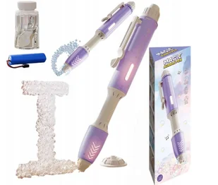 MASZYNA DO BANIEK DŁUGOPIS 3 D PISTOLET AKUMULATOR USB - PISANIE BAŃKAMI - Bańki mydlane MASZYNA DO BANIEK DŁUGOPIS 3 D PISTOLET AKUMULATOR USB - PISANIE BAŃKAMI - Bańki mydlane - miniaturka - grafika 1