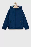 Kurtki i płaszcze dla chłopców - Guess kurtka dwustronna dziecięca kolor niebieski - miniaturka - grafika 1