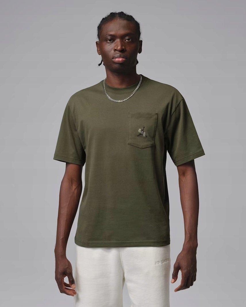 T-shirt męski okrągły dekolt Jordan rozmiar M
